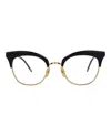 Thom Browne Round-frame Acetate Optical Frames Eyeglass Frame Multicolored Size 51 Acetate In Multi