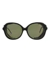 Thom Browne Round-frame Acetate Sunglasses In Green