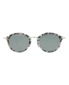 Thom Browne Unisex Tbs908 49mm Sunglasses In Multi