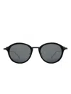 Thom Browne Round-frame Glasses In Black