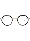 Thom Browne Ueo911a-g0003-001-45 Glasses In Black