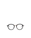 Thom Browne Round-frame Glasses In Black