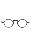 Thom Browne Round-frame Glasses In Grau