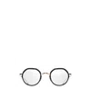Thom Browne Round-frame Glasses In White