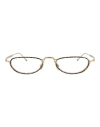 Thom Browne Round-frame Metal Optical Frames Eyeglass Frame Multicolored Size 50 Metal In Fantasy