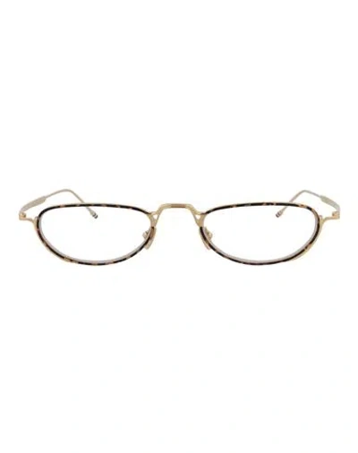Thom Browne Round-frame Metal Optical Frames Eyeglass Frame Multicolored Size 50 Metal