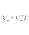 Thom Browne Round-frame Metal Optical Frames In Silver