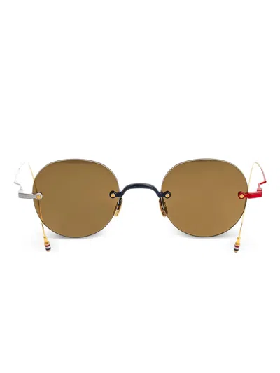 Thom Browne Round-frame Sunglasses