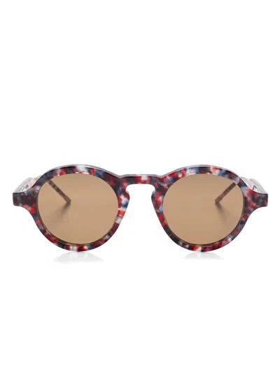 Thom Browne Round-frame Sunglasses In Multi
