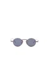 Thom Browne Round-frame Sunglasses In Blue