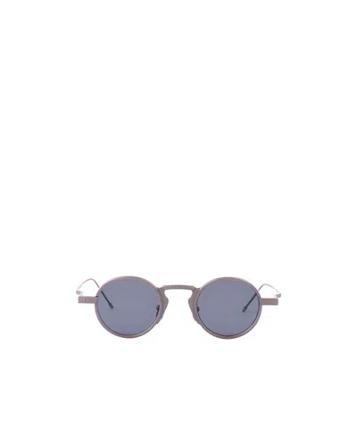 Thom Browne Round-frame Sunglasses In Blue