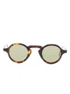 Thom Browne Round-frame Sunglasses In Brown