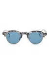 THOM BROWNE ROUND-FRAME SUNGLASSES