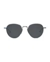 Thom Browne Round Frame Sunglasses In Gray