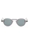 Thom Browne Round-frame Sunglasses In Grey