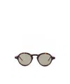 Thom Browne Round Frame Sunglasses In Nude