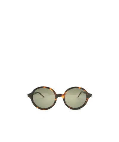 Thom Browne Round-frame Sunglasses In Nude