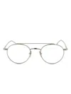 Thom Browne Round-frames Glasses In Multi