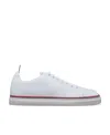 Thom Browne Round Head Low-cut Skate Shoes