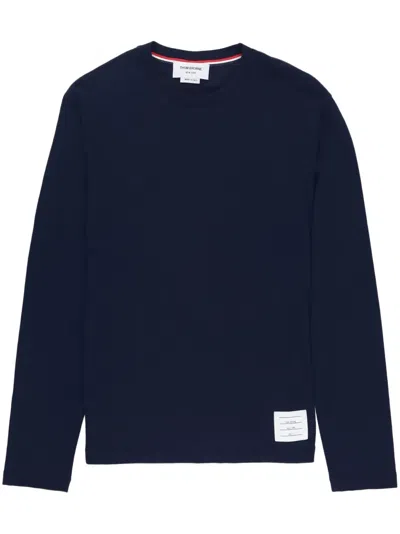 THOM BROWNE ROUND-NECK KNIT JUMPER