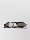 Thom Browne Round Sunglasses In Acetate In Brown