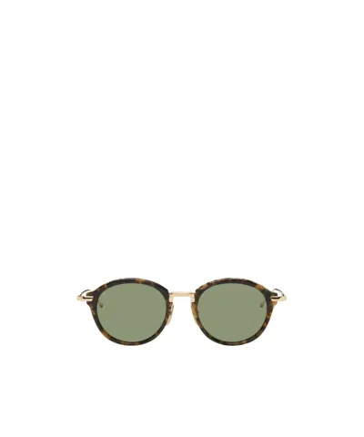 Thom Browne Round Sunglasses In Pattern