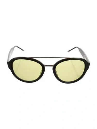 Pre-owned Thom Browne Round Tinted Sunglasses In Multi