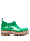 Thom Browne Ankle Boots In Green