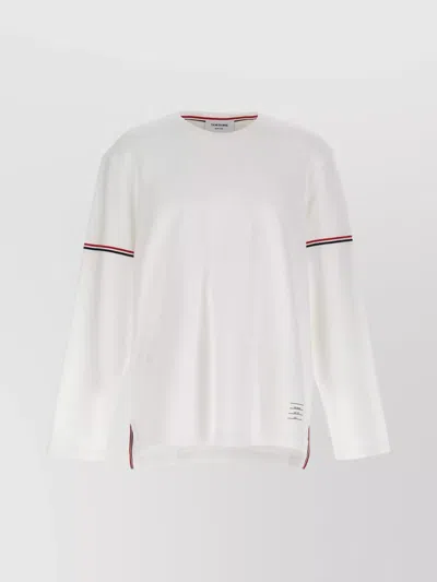 THOM BROWNE 'RUGBY' CREW NECK T-SHIRT