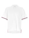 Thom Browne 'rugby' Polo Shirt In White