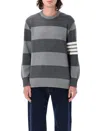 Thom Browne Men's Rugby Rose Icon Sweater