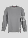 Thom Browne Sweater  Woman Color Grey In Grey