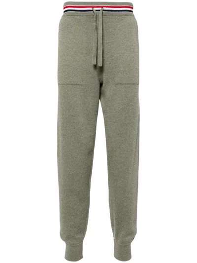 Thom Browne Rwb-band Sweat Pants In Green