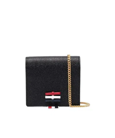 THOM BROWNE THOM BROWNE RWB BOW CHAINED WALLET