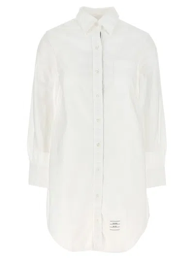 THOM BROWNE THOM BROWNE 'RWB' CHEMISE DRESS