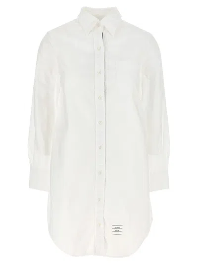 THOM BROWNE 'RWB' CHEMISE DRESS