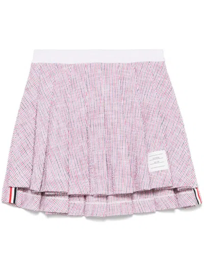THOM BROWNE THOM BROWNE RWB COTTON MINI SKIRT