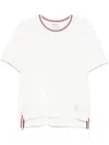 Thom Browne Rwb Cotton T-shirt In White