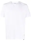 Thom Browne Classic Pique Striped T-shirt Clothing