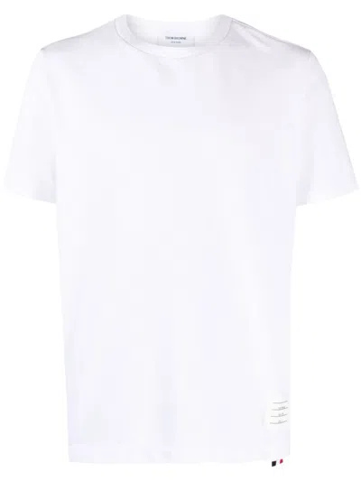 Thom Browne Rwb Cotton T-shirt In White