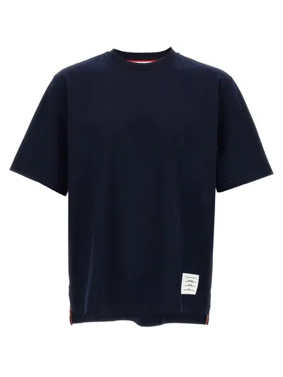 THOM BROWNE THOM BROWNE 'RWB KNIT TRIM' T-SHIRT