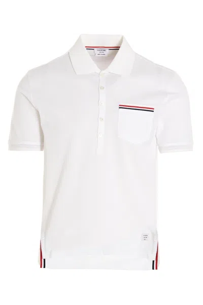 THOM BROWNE RWB POLO SHIRT