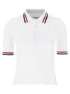 Thom Browne Polo Shirt In White