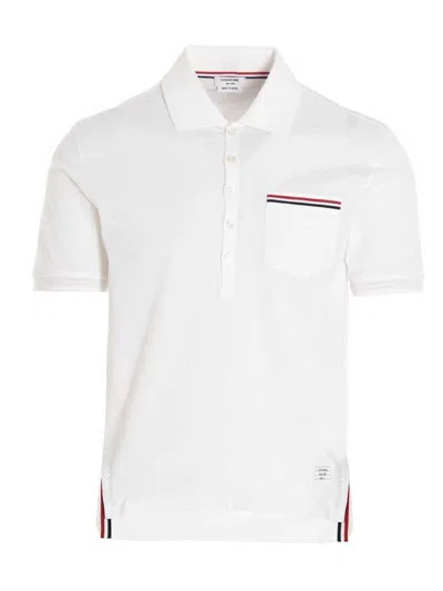 THOM BROWNE RWB POLO SHIRT