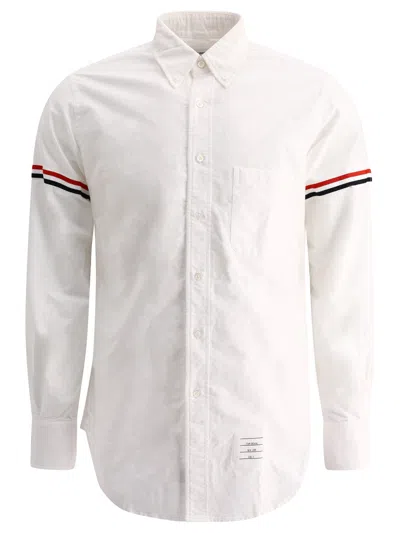 Thom Browne Rwb Shirt Shirt, Blouse White