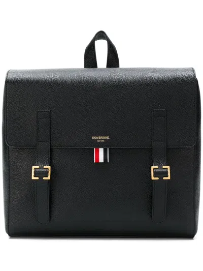 Thom Browne Black Rwb Structured Backpack