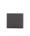 Thom Browne Rwb Stripe Billfold Wallet In Black
