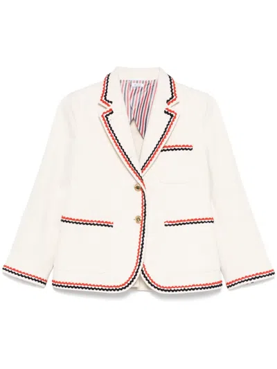 Thom Browne Rwb-stripe Blazer