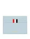 Thom Browne Rwb-stripe Cardholder In Blue