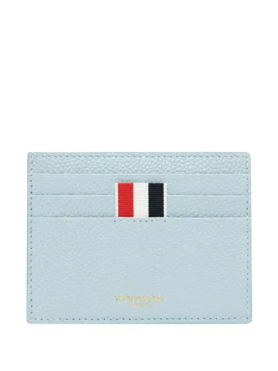 Thom Browne Rwb-stripe Cardholder In Blue